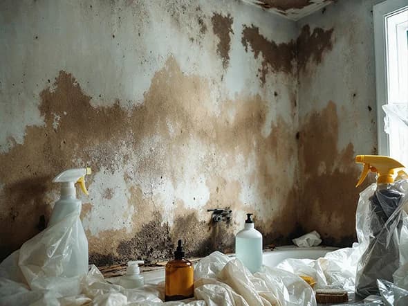 Mold Remediation services by Advanced DRI