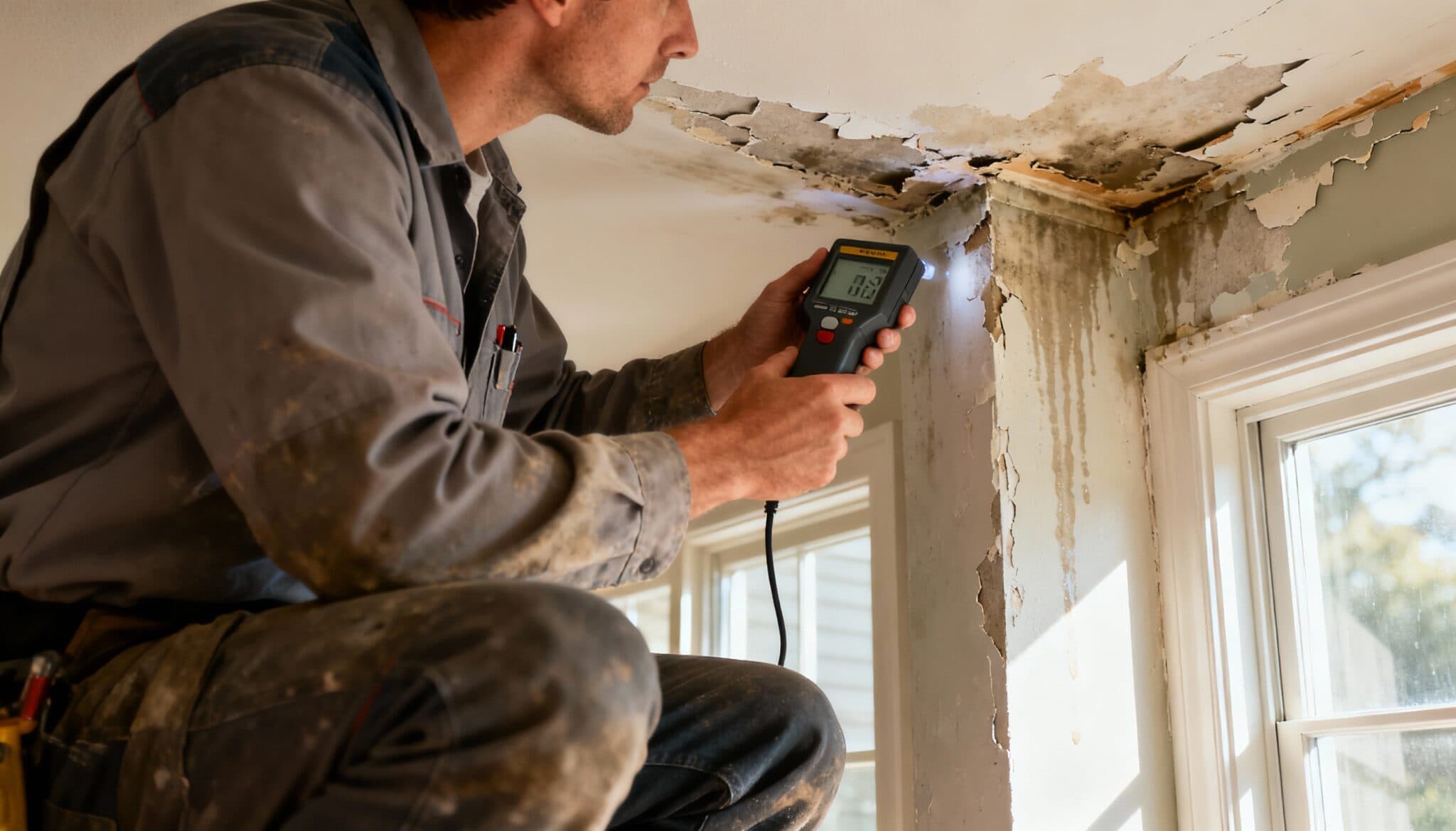 Drywall Water Damage: When to Repair vs Replace After Flooding