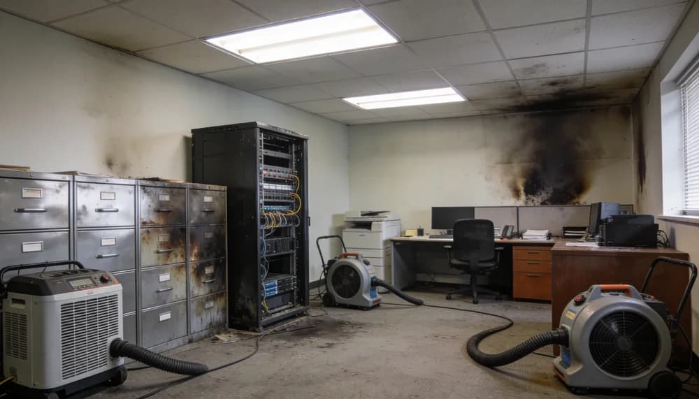 Commercial Fire Damage: Protecting Business Records and Equipment
