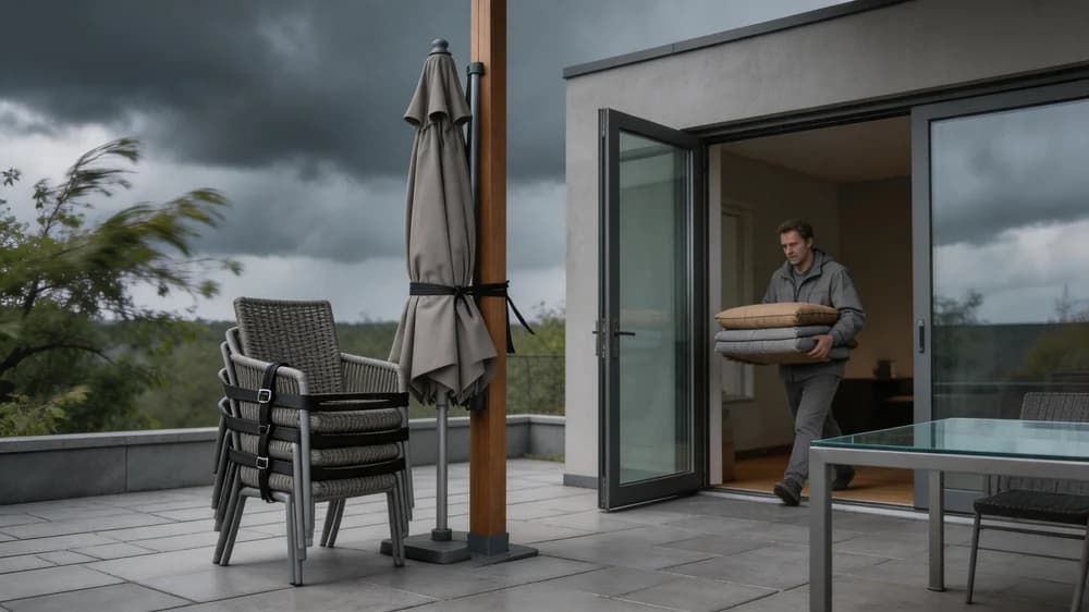 Protecting Outdoor Furniture Before a Storm