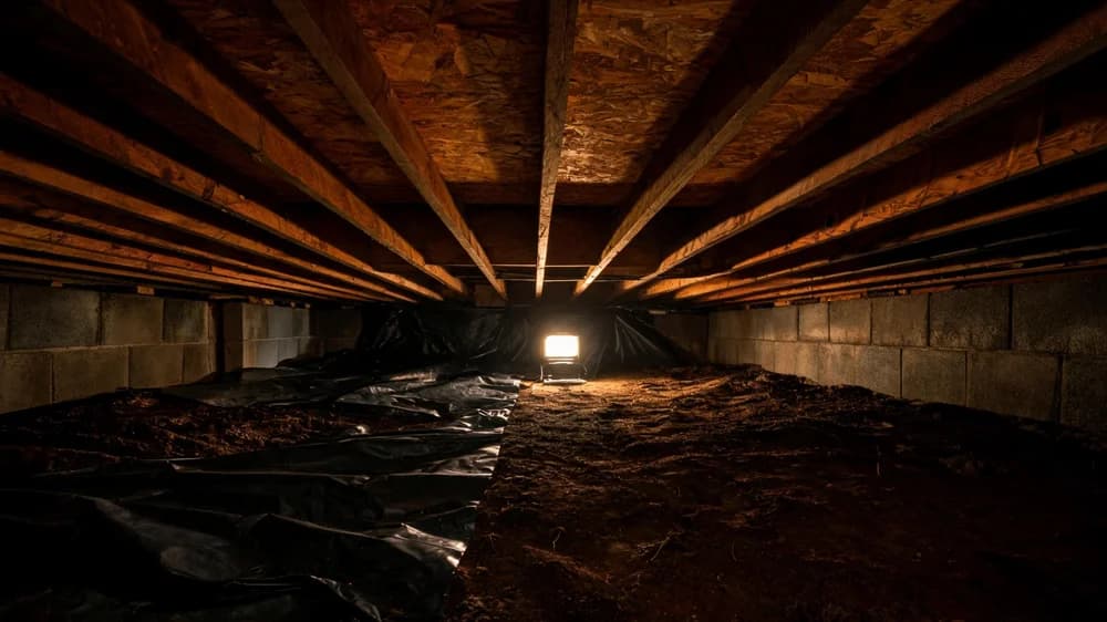 Crawlspace Mold: Causes, Risks, and Solutions
